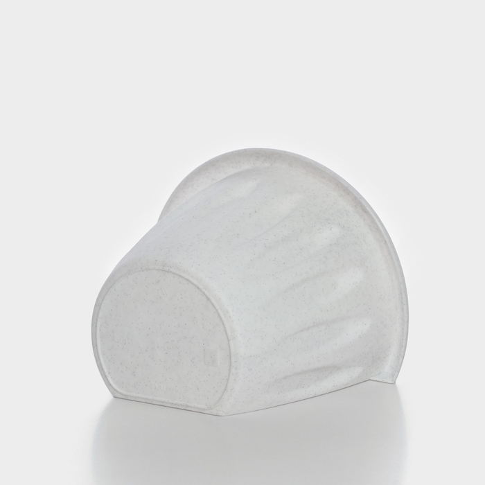 Кашпо настенное «Фелиция», 1 л, d=16 см, цвет мраморный Кашпо настенное «Фелиция», 1 л, d=16 см, цвет мраморный