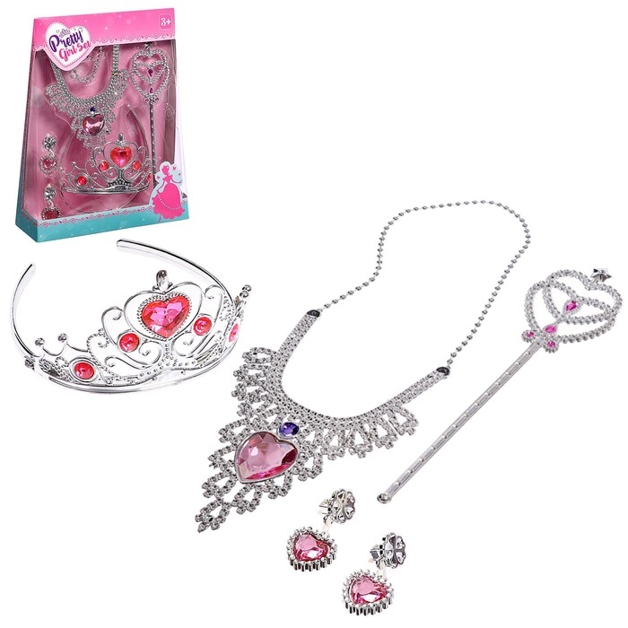 Набор украшений &laquo;Принцесса&raquo;, 4 предмета