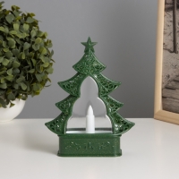 Светильник "Новогодняя елка" 3хААА зеленый 5,5х13х17см Светильник "Новогодняя елка" 3хААА зеленый 5,5х13х17см