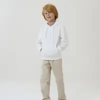 Худи детское Kirenga Kids 2.0, белое, 10 лет