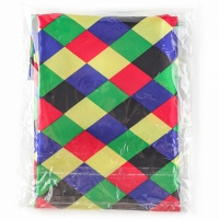 Лоскут для рукоделия, атлас, цветные ромбы 100х150 см Лоскут для рукоделия, атлас, цветные ромбы 100х150 см