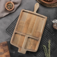 Доска для подачи Adelica &laquo;Авторская&raquo;, 45&times;23&times;1,8 см, берёза