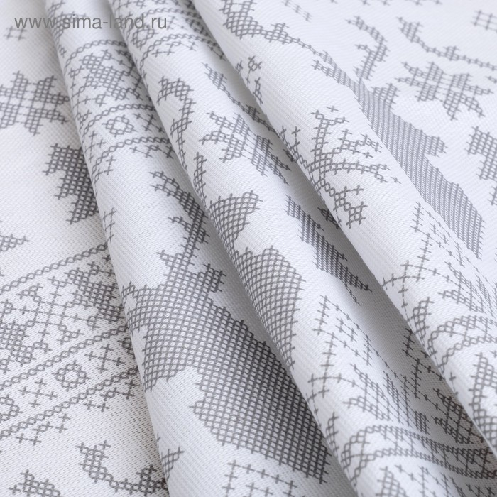 Скатерть Скатерть "Сканди стиль" 110х146 см, 100% хлопок, 164 г/м2