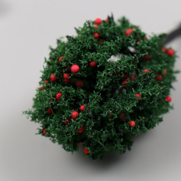 Искусственное растение для творчества пластик "Яблоня" 8 см