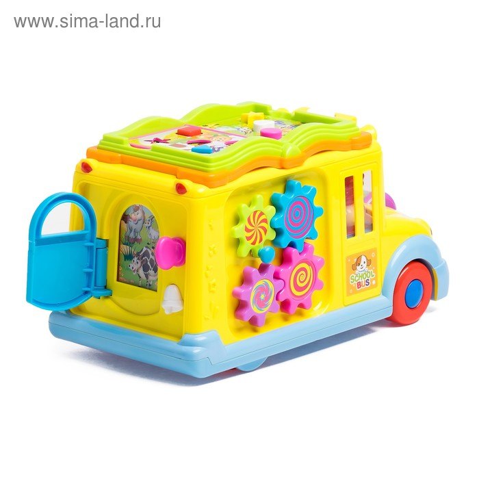 Развивающая игрушка &laquo;Автобус&raquo;, световой и звуковой эффект
