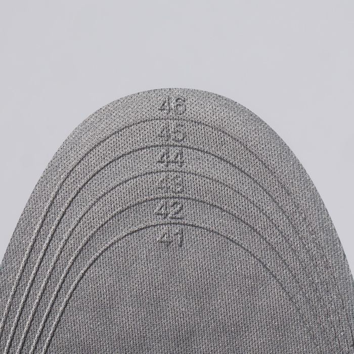 Стельки для обуви, универсальные, с массажным эффектом, р-р RU до 43 (р-р Пр-ля до 45), 27,5 см, пара, цвет МИКС