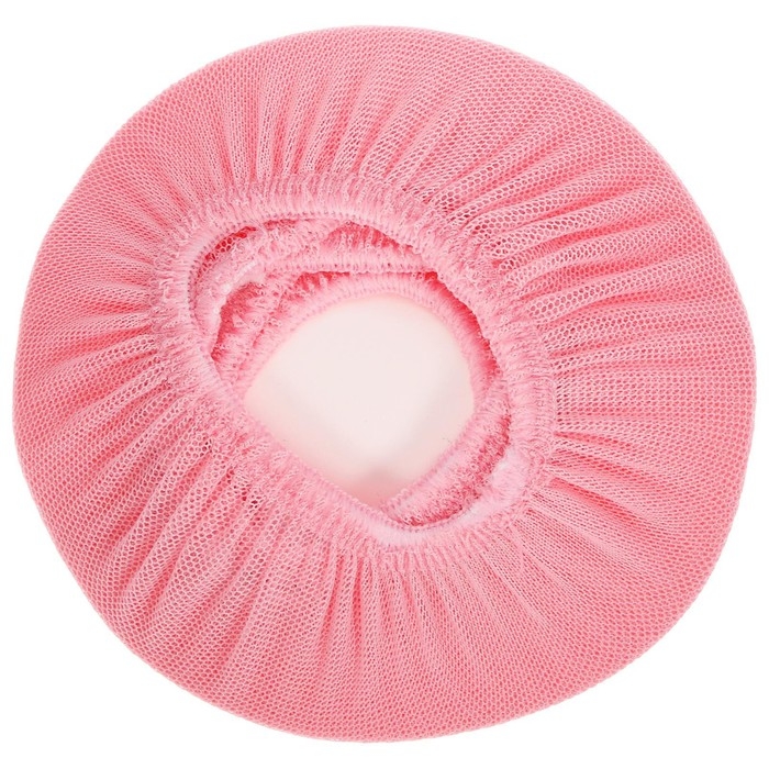 Сеточка для волос на пучок Grace Dance, набор 5 шт., цвет розовый
