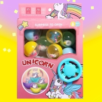 Детский игровой автомат &laquo;Сказочный пони&raquo; с игрушками, в наборе 8 шаров-сюрпризов