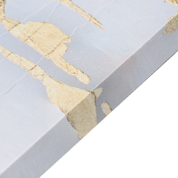 Картина-холст на подрамнике Картина-холст на подрамнике "Абстракция. Золото" 50х70 см