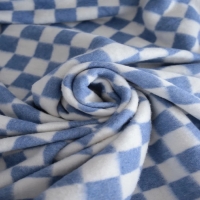 Одеяло байковое 100х140см, синий, хл80%, полиэфир 20%, 420г/м Одеяло байковое 100х140см, синий, хл80%, полиэфир 20%, 420г/м