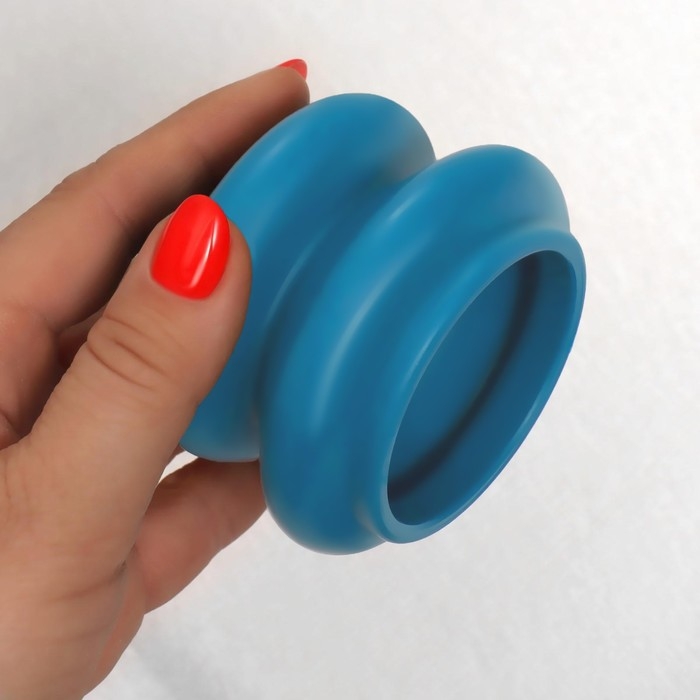 Набор вакуумных банок для массажа, резиновые, d 10/8/6/4 см, 4 шт, цвет синий Набор вакуумных банок для массажа, резиновые, d 10/8/6/4 см, 4 шт, цвет синий