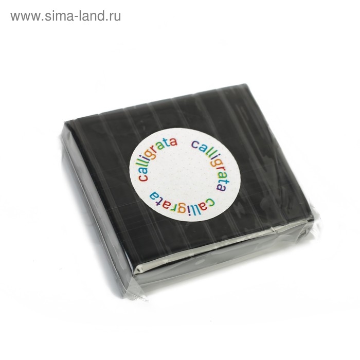 Полимерная глина Calligrata SH-24, 50 г, черная