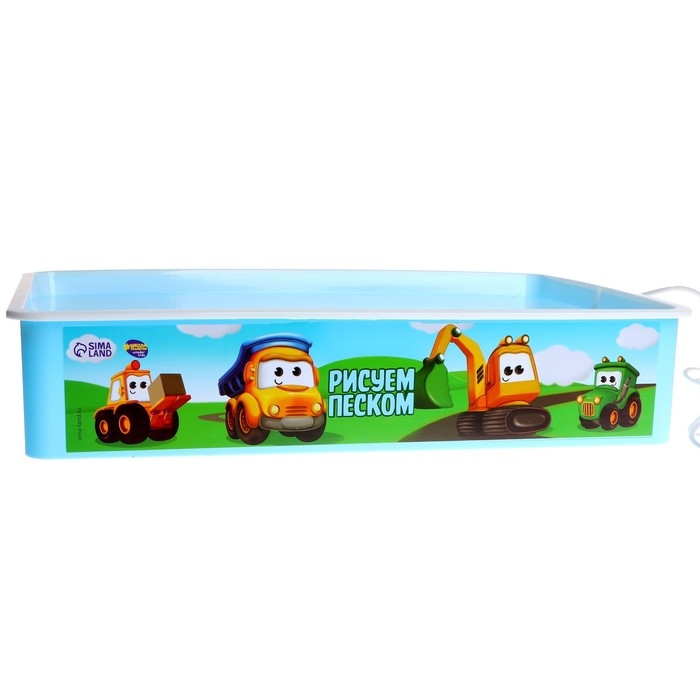 Планшет для рисования песком «Поехали!», мод. Tb-16 Планшет для рисования песком «Поехали!», мод. Tb-16