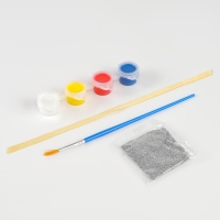 Ёлочная подвеска из дерева своими руками на новый год «Мишка», новогодний набор для творчества Ёлочная подвеска из дерева своими руками на новый год «Мишка», новогодний набор для творчества