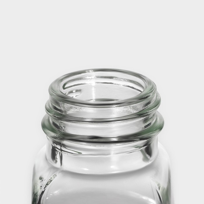 Набор для специй из стекла Доляна &laquo;Стиль&raquo;, 2 предмета: солонка 50 мл, перечница 50 мл, h=7 см