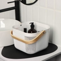 Корзина для хранения LaDо́m &laquo;Скандинавия&raquo;, 23,5&times;24&times;18 см, цвет белый