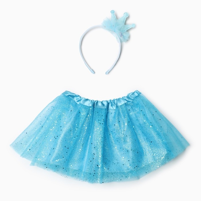 Новый год. Набор для фотосессии KAFTAN "Принцесса": юбка трехслойная и ободок