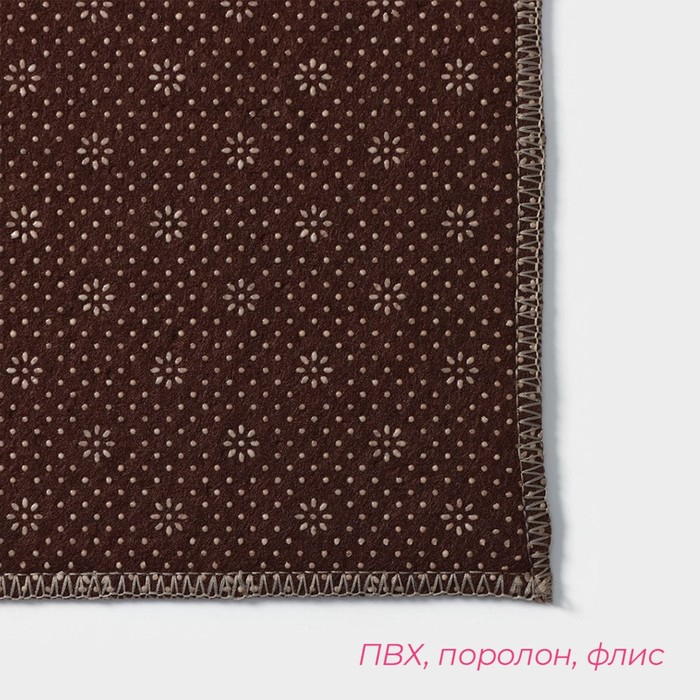 Коврики для ванной и туалета Доляна «Камни», 2 шт: 40×45 см, 45×75 см Коврики для ванной и туалета Доляна «Камни», 2 шт: 40×45 см, 45×75 см