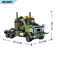 Конструктор Капитан &laquo;Трансформер&raquo;, 2 варианта сборки, 325 деталей