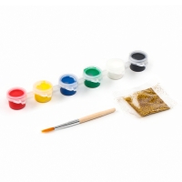 Новогодняя кружка под раскраску с ёлочным шаром &laquo;Новый год! Змея с подарками&raquo;, 300 мл, набор для творчества, символ года 2025