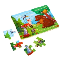 Пазл «Лесные зверята», 15 х 11 см Пазл «Лесные зверята», 15 х 11 см