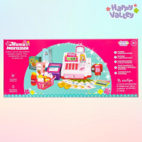 Касса-калькулятор «Поиграем в магазин-1» с аксессуарами Касса-калькулятор «Поиграем в магазин-1» с аксессуарами