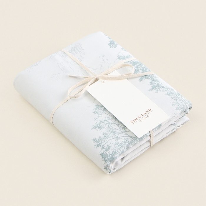 Набор наволочек SL Home Forest 50*70+3 см - 2 шт, сатин, 140 гр/м2, 100% хлопок Набор наволочек SL Home Forest 50*70+3 см - 2 шт, сатин, 140 гр/м2, 100% хлопок