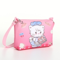 Сумка детская для девочки на молнии, цвет розовый Сумка детская для девочки на молнии, цвет розовый