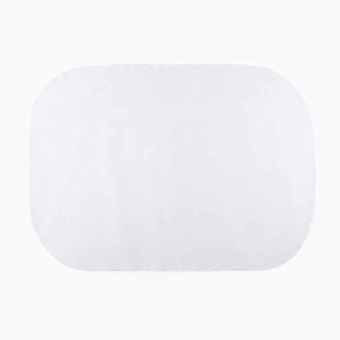 Скатерть "Этель" Lines овал 150*220 +/-3см, цв.белый, пл. 192 г/м2, хл с ВГМО