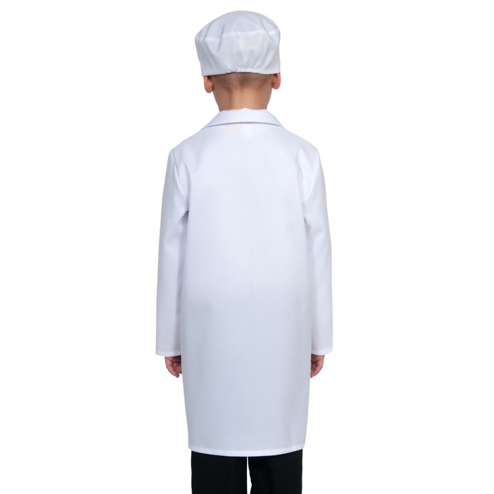 Карнавальный костюм «Доктор-2», халат, шапочка, р-р S, рост 116-122 см Карнавальный костюм «Доктор-2», халат, шапочка, р-р S, рост 116-122 см