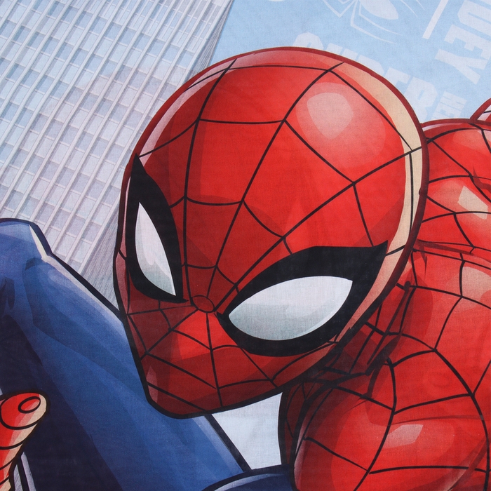 Пододеяльник Пододеяльник "Человек-Паук", 143*215 см, 100 % хлопок, поплин