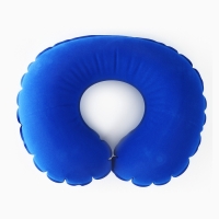 Подушка для путешествий &laquo;Синий&raquo;, форма овал