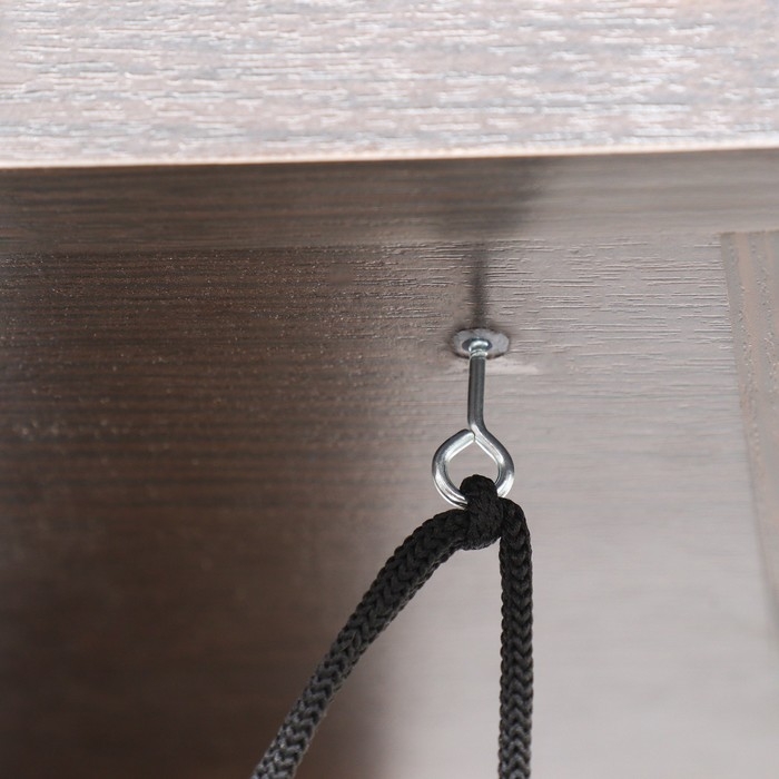 Комплекс для кошек с когтеточкой, с домиком, 58 х 54 х 87см, ЛДСП, цвет венге Комплекс для кошек с когтеточкой, с домиком, 58 х 54 х 87см, ЛДСП, цвет венге