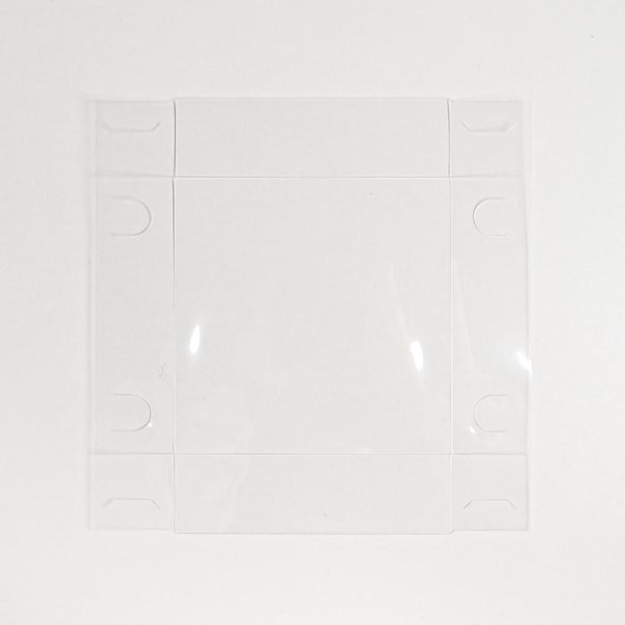 Коробка подарочная для цветов с PVC крышкой, упаковка, &laquo;С Любовью&raquo;, 12 х 12 х 12 см