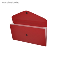 Папка-картотека, 260 х 132 мм (Travel), 4 отделения, 400 мкм, ErichKrause "Matt Classic", на кнопке, тиснение "песок", микс Папка-картотека, 260 х 132 мм (Travel), 4 отделения, 400 мкм, ErichKrause "Matt Classic", на кнопке, тиснение "песок", микс