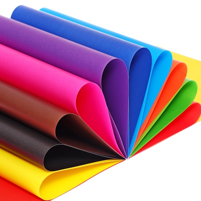 Бумага цветная А4 20 листов, 10 цветов, офсетная 80г/м², ErichKrause, мелованная двусторонняя на склейке, набор для детского творчества Бумага цветная А4 20 листов, 10 цветов, офсетная 80г/м², ErichKrause, мелованная двусторонняя на склейке, набор для детского творчества