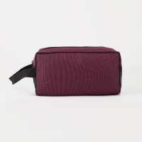 Косметичка на молнии, цвет бордовый Косметичка на молнии, цвет бордовый