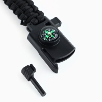 Браслет для выживания &laquo;100% мужику&raquo;, 26 х 2,5 см.