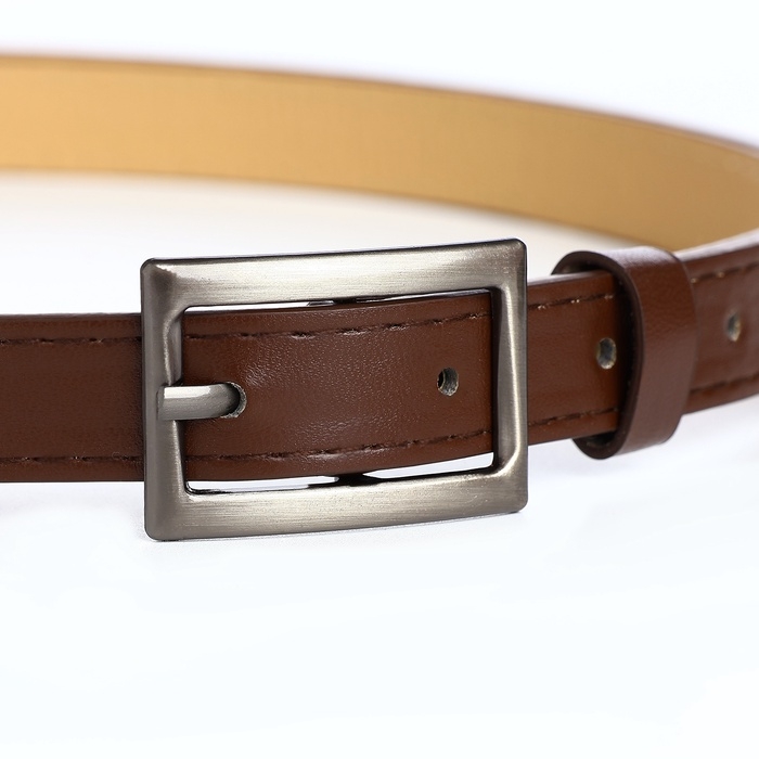 Ремень женский, ширина 1,1 см, пряжка металл, цвет Ремень женский, ширина 1,1 см, пряжка металл, цвет