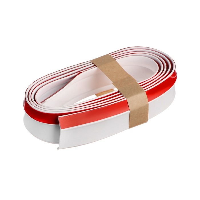 Защитная лента юбки бампера, длина 2.5 м, высота 5 см, белый Защитная лента юбки бампера, длина 2.5 м, высота 5 см, белый