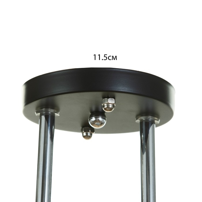 Люстра Люстра "Саманта" 2хЕ27 40Вт черный 33х33х26 см BayerLux