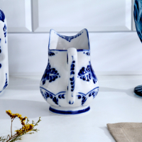 Сливочник &laquo;Летняя фантазия&raquo;, H=12,5, гжель