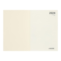 Ежедневник датированный 2024 A5 176 листов, deVENTE.Symbol, твёрдая обложка из искусственной кожи, тиснение фольгой, ляссе, кремовый блок 70 г/м2, зелёный