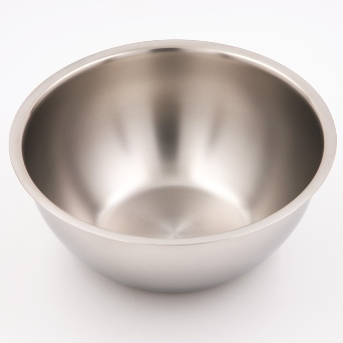 Миска, 2 л, d=22 см, толщина 0,6 мм Миска, 2 л, d=22 см, толщина 0,6 мм