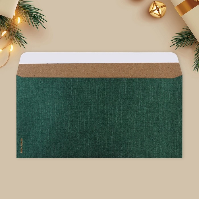 Конверт для денег, набор 10 штук, «С Новым годом», тиснение, 22 х 11 см, Новый год Конверт для денег, набор 10 штук, «С Новым годом», тиснение, 22 х 11 см, Новый год