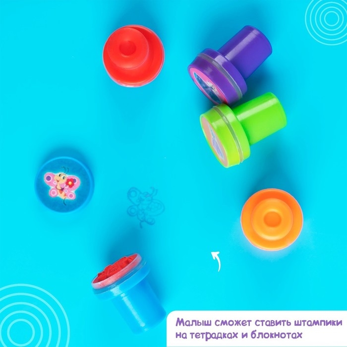 Печать цветная &laquo;Принцессы&raquo;, набор 5 шт., МИКС