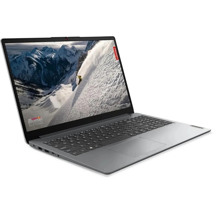 Ноутбук Lenovo IdeaPad 1 15AMN7, 15.6 Ноутбук Lenovo IdeaPad 1 15AMN7, 15.6", R3 7320U, 8 Гб, SSD 256 Гб, AMD, Win 11 Home, серый