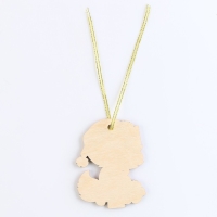 Ёлочная игрушка - подвеска деревянная &laquo;Новый год! Лисёнок&raquo;