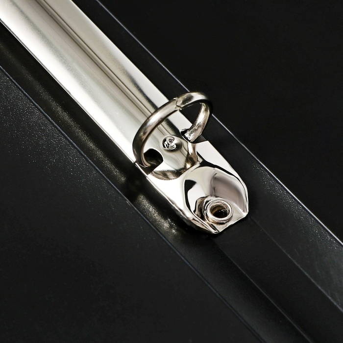 Папка А4+, 330 x 251 х 30 мм, молния вокруг, ErichKrause Папка А4+, 330 x 251 х 30 мм, молния вокруг, ErichKrause "Diamond Total", на кольцах, 550 мкм, тиснение, черная