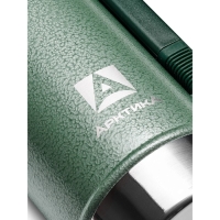 Термос "Арктика. Уазик", 1.25 л, с ручкой, сохраняет тепло 40 ч, зеленый